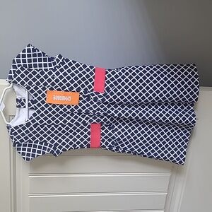 New Gymboree Navy Coral Dress
